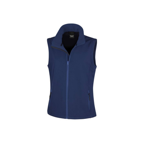 Bodywarmer Softshell imprimable femme personnalisé
