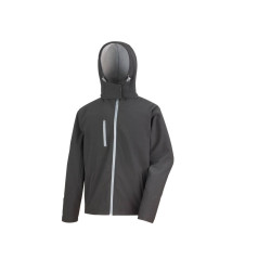 Veste Softshell homme à capuche vierge ou à personnaliser - Express et pas cher