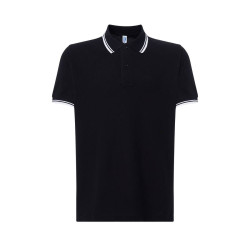 Polo homme contrasté vierge ou à personnaliser