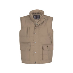 Bodywarmer multi-poches polycoton vierge ou à personnaliser - Express et pas cher