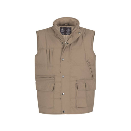 Bodywarmer multi-poches polycoton vierge ou à personnaliser - Express et pas cher