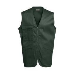 Gilet multi-poches polycoton personnalisé