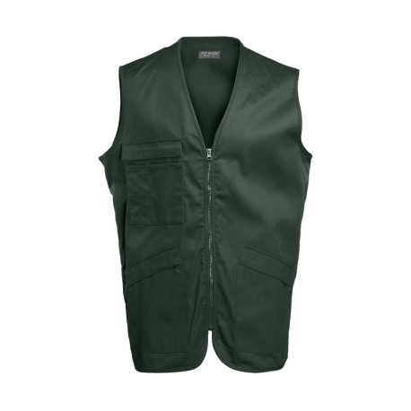 Gilet multi-poches polycoton personnalisé