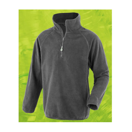 Polaire col zippé enfant en polyester vierge ou à personnaliser