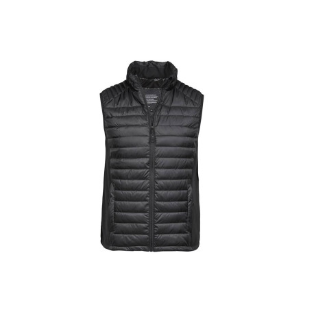 Bodywarmer bi-matière homme vierge ou à personnaliser - Express et pas cher
