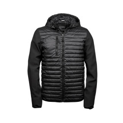 Veste bimatière homme vierge ou à personnaliser