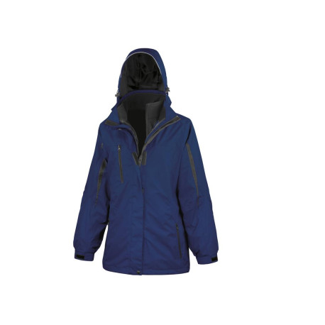 Parka femme 3 en 1 avec Softshell vierge ou avec votre logo
