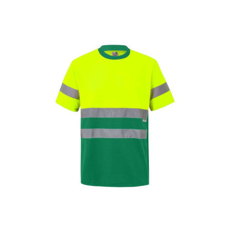 T-Shirt Technique Bicolore Haute Visibilité vierge ou à personnal