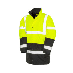 Parka de sécurité bicolore vierge ou avec votre logo