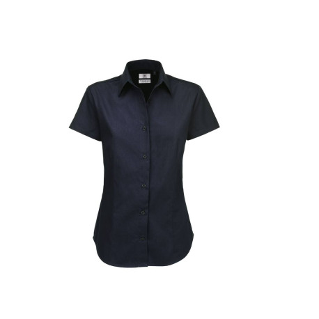 Chemisette coton twill femme vierge ou avec votre logo