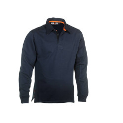 Polo manches longues vierge ou à personnaliser