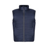 Bodywarmer matelassé en polyester recyclé vierge ou avec votre logo