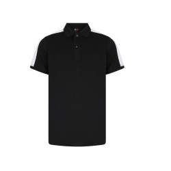 Polo stretch contrasté enfant vierge ou à personnaliser
