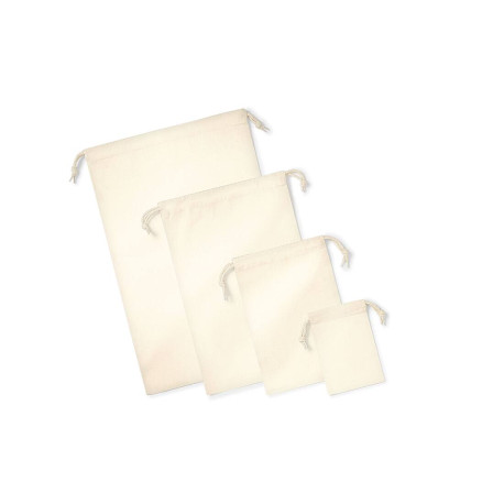 Petit sac en coton bio vierge ou à personnaliser