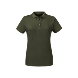 Polo organique femme vierge ou à personnaliser