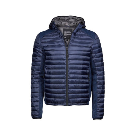 Doudoune capuche Crossover homme vierge ou à personnaliser - Express et pas cher