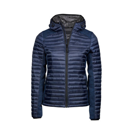 Doudoune capuche Crossover femme vierge ou à personnaliser - Express et pas cher