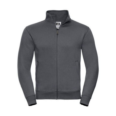 Sweat homme grand zip vierge ou à personnaliser