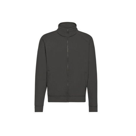 Sweat grand zip homme vierge ou à personnaliser