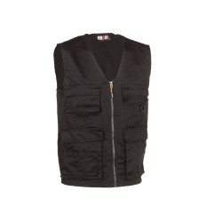 Bodywarmer multi-poches vierge ou à personnaliser - Express et pas cher
