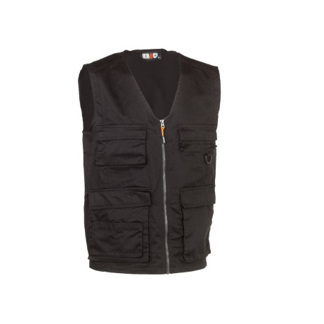 Bodywarmer multi-poches vierge ou à personnaliser - Express et pas cher