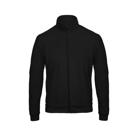 Sweat grand zip vierge ou à personnaliser