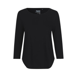 T-shirt femme manches 3/4 vierge ou à personnaliser - Express et pas cher