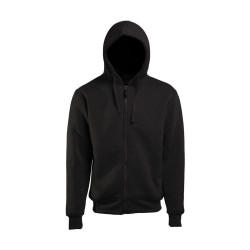 Sweat capuche zippé polaire sherpa vierge ou à personnaliser