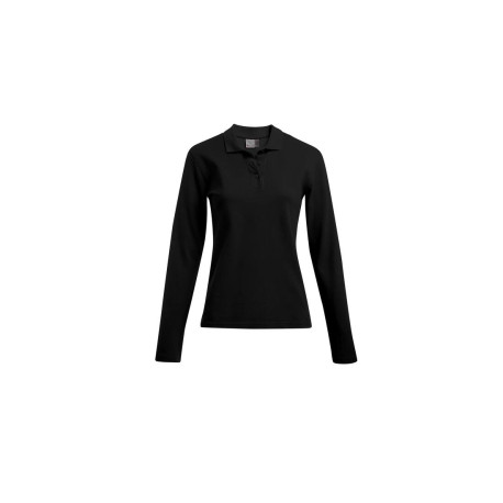 Polo femme manches longues 220 vierge ou à personnaliser