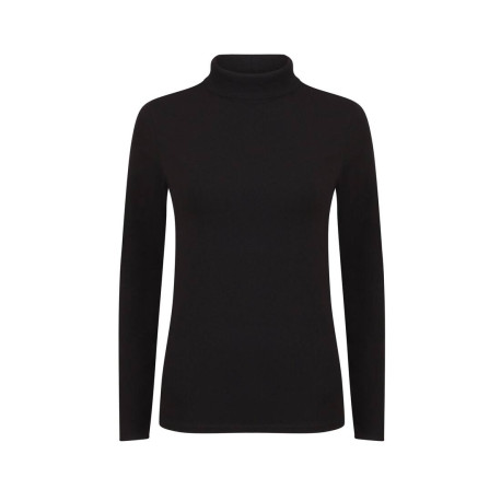 Tee-shirt col roulé femme personnalisé