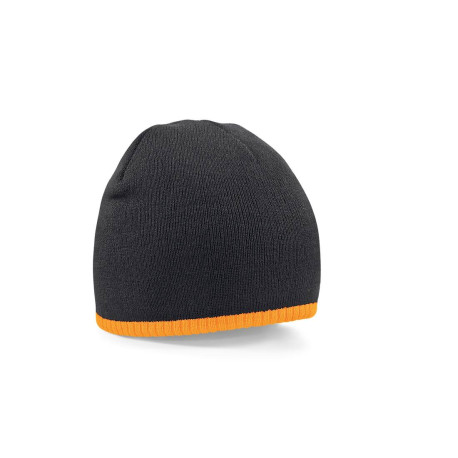 Bonnet bicolore vierge ou à personnaliser - Express et pas cher