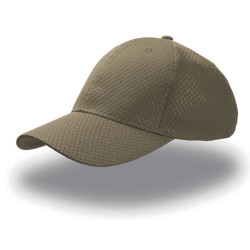 Casquette 6 pans respirante vierge ou avec votre logo