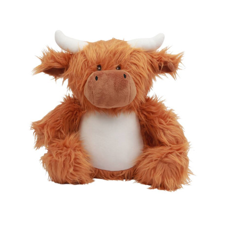 Peluche vache écossaise personnalisé