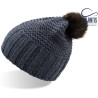 Bonnet pompon Monte Bianco vierge ou à personnaliser - Express et pas cher