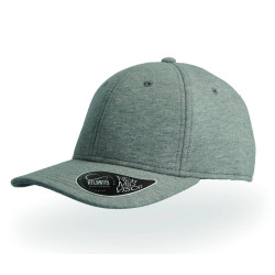 Casquette 6 pans Mid Visor jersey vierge ou à personnaliser - Express et pas cher