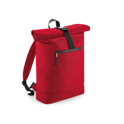 Sac à dos fermeture à enroulement en matériaux recyclés personnalisé