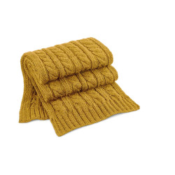 Echarpe motif torsadé vierge ou à personnaliser