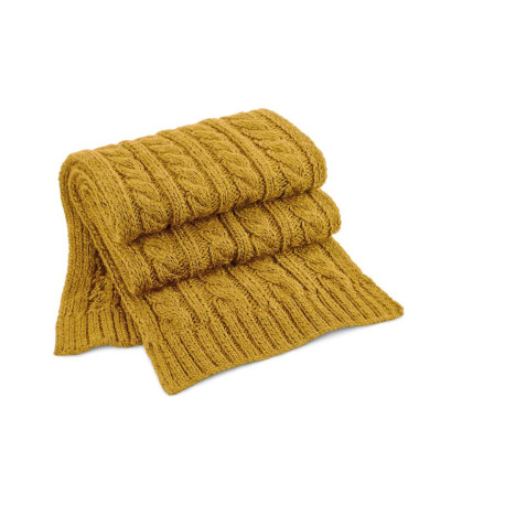 Echarpe motif torsadé vierge ou à personnaliser