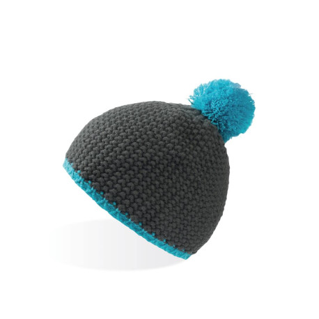 Bonnet avec pompon Peak vierge ou à personnaliser - Express et pas cher