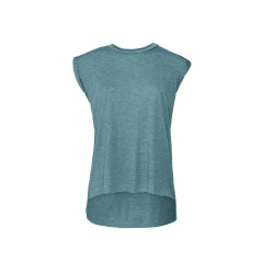 Tee-shirt femme manches roulées personnalisé