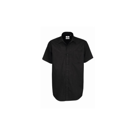 Chemisette coton twill homme vierge ou avec votre logo