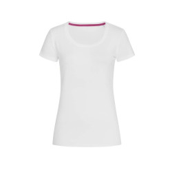 T-shirt femme col rond vierge ou à personnaliser - Express et pas cher