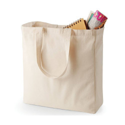 Sac shopping en toile vierge ou avec votre logo