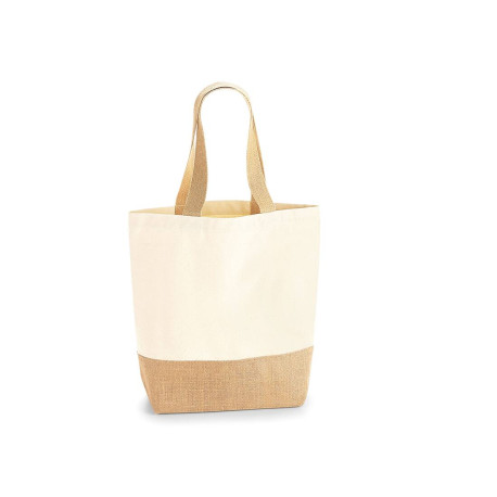 Sac shopper coton/toile de jute vierge ou à personnaliser - Express et pas cher