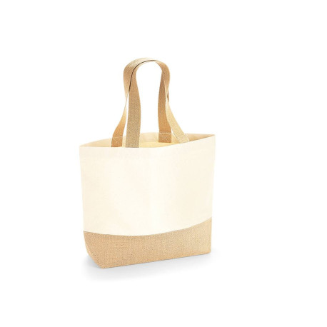 Sac shopping coton/toile de jute vierge ou à personnaliser - Express et pas cher