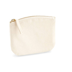 Pochette en coton organique vierge ou à personnaliser