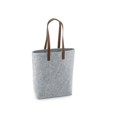 Sac shopping en polyester feutrine vierge ou à personnaliser