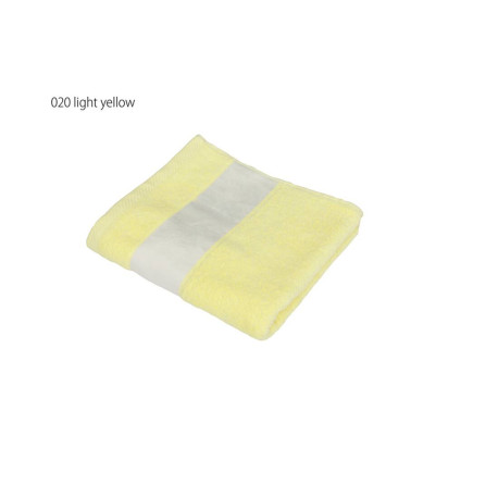 Serviette de toilette vierge ou à personnaliser - Express et pas cher