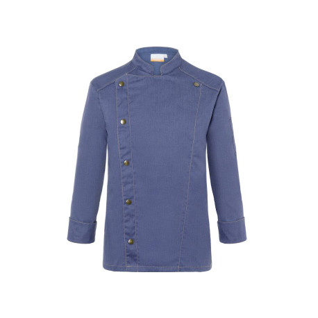 Veste de cuisine Jeans-Style vierge ou à personnaliser - Express et pas cher