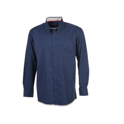 Chemise manches longues 100% coton vierge ou à personnaliser - Express et pas cher